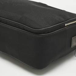 Pre Owned حقيبة حاسوب لويس فيتون أسوسييه بي إم قماش جينت دامير أسود