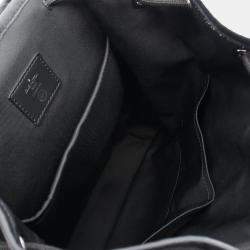 Pre Owned Louis Vuitton X Fragment Design Black Monogram Eclipse Leather Canvas Backpack