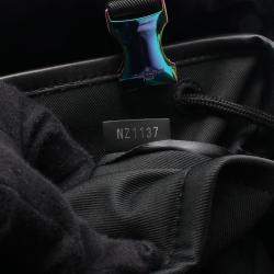 Pre Owned Louis Vuitton X Fragment Design Black Monogram Eclipse Leather Canvas Backpack