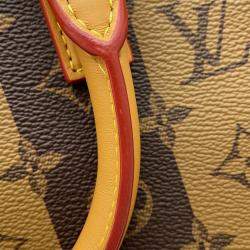 مملوكة مسبقًا Louis Vuitton Sac Plat Messenger Brown Monogram Stripe