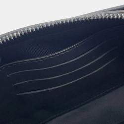 Pre Owned Louis Vuitton Pochette Volga Noir Monogram / Solar Powered Ray