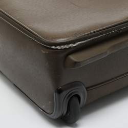 Pre Owned Louis Vuitton Brown Taiga Leather Pegase 45 Business Luggage