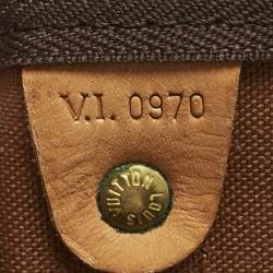 Pre Owned Louis Vuitton Monogram Canvas Keepall Bandouliere 50 Bag