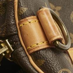 Pre Owned Louis Vuitton Monogram Canvas Keepall Bandouliere 50 Bag