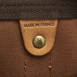 Pre Owned Louis Vuitton Monogram Canvas Keepall Bandouliere 50 Bag