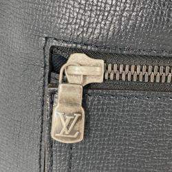 Pre Owned Louis Vuitton Utah Canyon Blue Marine Navy Leather Backpack