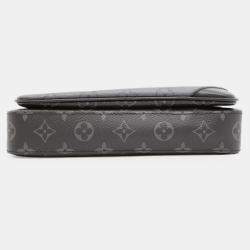 Pre Owned Louis Vuitton Trio Eclipse Monogram Messenger Bag