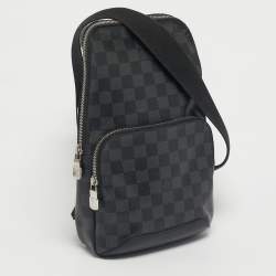 Pre Owned Louis Vuitton Damier Graphite Canvas Avenue Sling Bag