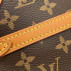 Pre Owned Louis Vuitton Soft Trunk / Messenger Brown Monogram Size PM