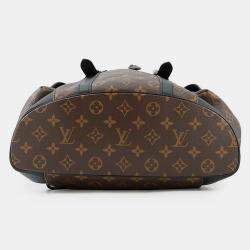 مملوكة مسبقًا Louis Vuitton Christopher Noir Monogram Macassar Canvas Size MM