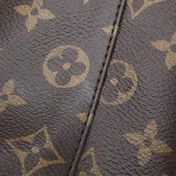 مملوكة مسبقًا Louis Vuitton Christopher Noir Monogram Macassar Canvas Size MM