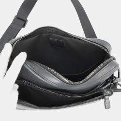 Pre Owned Louis Vuitton Trio Messenger Noir Monogram Shadow