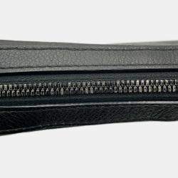 Pre Owned Louis Vuitton Trio Messenger Noir Monogram Shadow