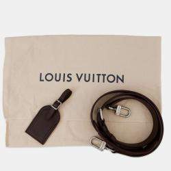 Pre Owned Louis Vuitton Alma Henry Taylor Brown Calf Leather Size 25