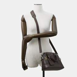 Pre Owned Louis Vuitton Alma Henry Taylor Brown Calf Leather Size 25