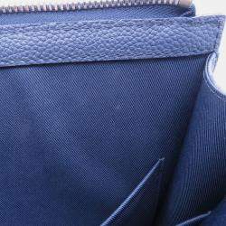 Pre Owned Louis Vuitton Sac Plat Messenger Navy Monogram Watercolor