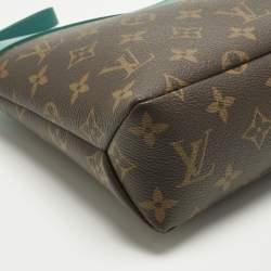 Pre Owned Louis Vuitton Borneo Monogram Canvas Pochette Voyage Souple