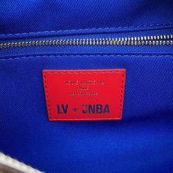 Pre Owned Louis Vuitton Cloakroom Drop Kit Blue Monogram Nba