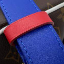 Pre Owned Louis Vuitton Cloakroom Drop Kit Blue Monogram Nba