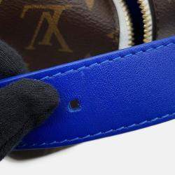 Pre Owned Louis Vuitton Cloakroom Drop Kit Blue Monogram Nba