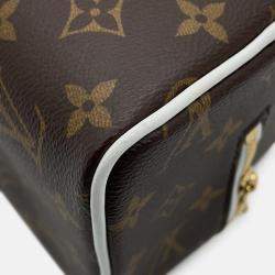 Pre Owned Louis Vuitton Cloakroom Drop Kit Blue Monogram Nba