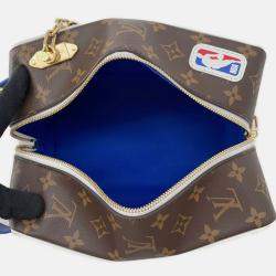 Pre Owned Louis Vuitton Cloakroom Drop Kit Blue Monogram Nba