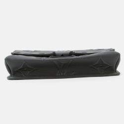 Pre Owned Louis Vuitton Ambassador Noir Monogram Seal Size Pm