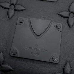 Pre Owned Louis Vuitton Ambassador Noir Monogram Seal Size Pm