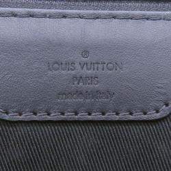 Pre Owned Louis Vuitton Sac Plat Noir Monogram Taurillon