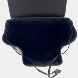 Pre Owned Louis Vuitton Backpack Monogram Eclipse Trio Black