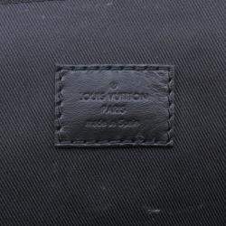 Pre Owned Louis Vuitton Backpack Monogram Eclipse Trio Black