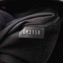 Pre Owned Louis Vuitton Backpack Coated Canvas And Leather With Damier Graphite Pattern Black