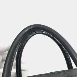 Pre Owned Louis Vuitton Monogram Eclipse Soft Trunk Briefcase/Handbag/2-Way Shoulder Bag/Business Bag In Canvas Black