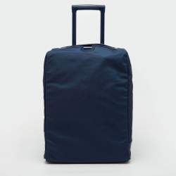 Pre Owned Louis Vuitton Indigo Epi Leather Pegase 55 Trolley Luggage