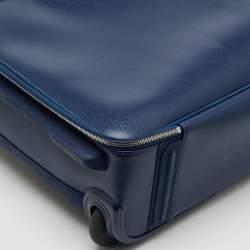 Pre Owned Louis Vuitton Indigo Epi Leather Pegase 55 Trolley Luggage