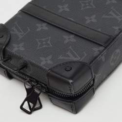 Pre Owned Louis Vuitton Monogram Eclipse Trunk Wallet