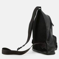 Pre Owned Louis Vuitton Racer Sling Bag Noir Monogram Shadow Backpack 