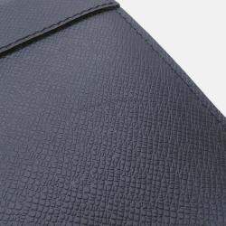 Pre Owned Louis Vuitton Associe Cartable Noir Taiga Leather