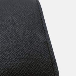 Pre Owned Louis Vuitton Associe Cartable Noir Taiga Leather