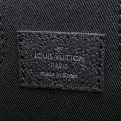 Pre Owned Louis Vuitton Sac Plat Noir Damier Checkerboard Size XS