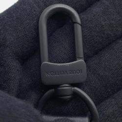 Pre Owned Louis Vuitton Keepall Noir Monogram LV Rubber Size XS