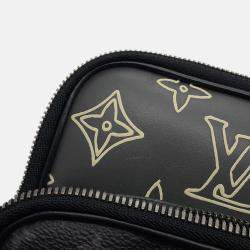 Pre Owned Louis Vuitton Amazon Sling Bag Noir Monogram Eclipse