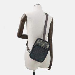 Pre Owned Louis Vuitton Amazon Sling Bag Noir Monogram Eclipse