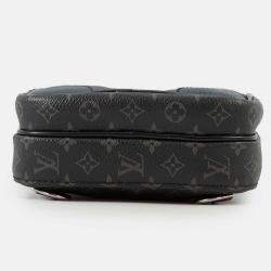 Pre Owned Louis Vuitton Amazon Sling Bag Noir Monogram Eclipse