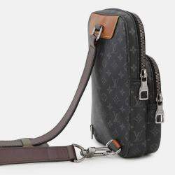 Pre Owned Louis Vuitton Amazon Sling Bag Noir Monogram Eclipse
