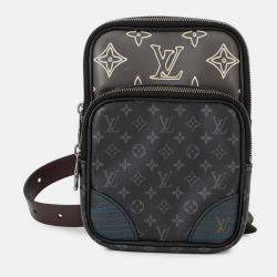 Pre Owned Louis Vuitton Amazon Sling Bag Noir Monogram Eclipse