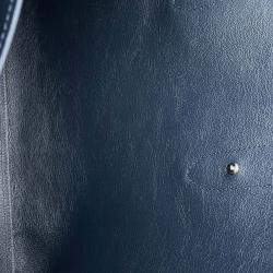 Pre Owned Louis Vuitton Cabas Voyage NV Navy Taurillon Leather