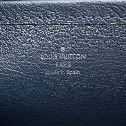 Pre Owned Louis Vuitton Cabas Voyage NV Navy Taurillon Leather