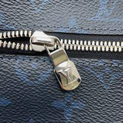 Pre Owned Louis Vuitton Cabas Voyage NV Navy Taurillon Leather