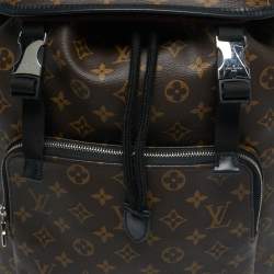 Pre Owned Louis Vuitton Monogram Macassar Canvas Zack Backpack